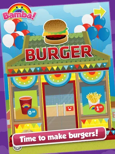 Download Bamba Burger [MOD Unlimited coins] latest version 1.7.2 for Android