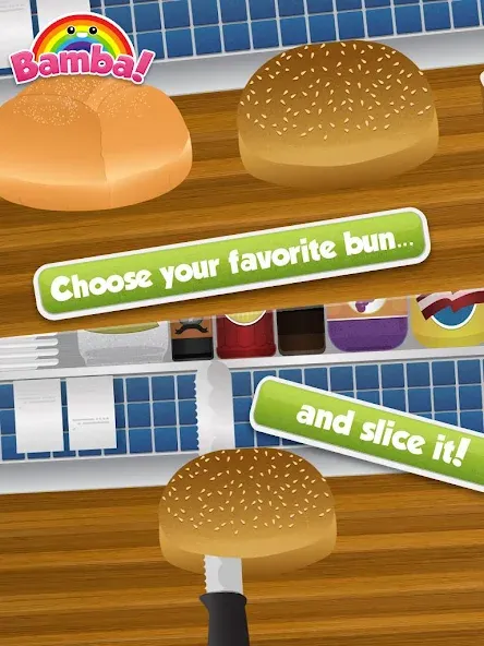 Download Bamba Burger [MOD Unlimited coins] latest version 1.7.2 for Android