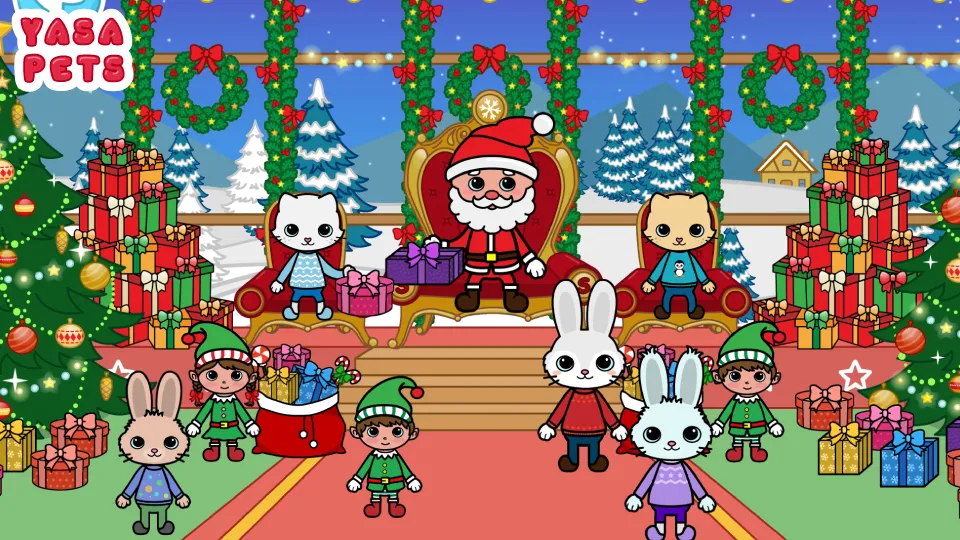 Download Yasa Pets Christmas [MOD Menu] latest version 0.3.5 for Android