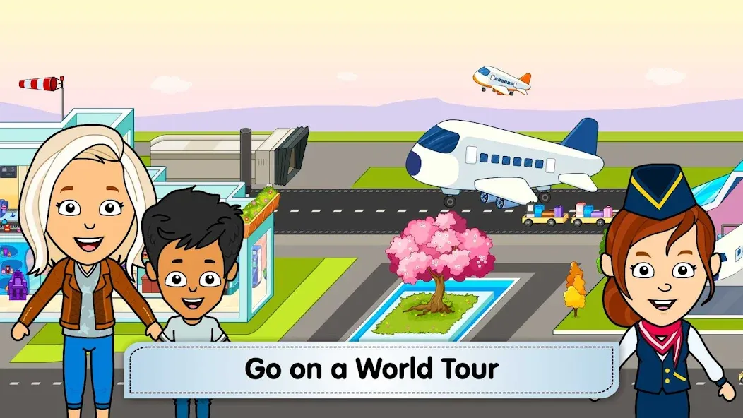 Download Tizi Town - My Airport Games [MOD Menu] latest version 1.5.8 for Android