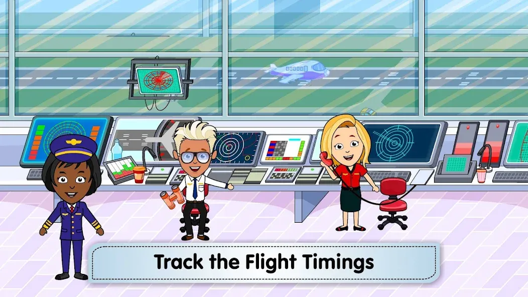 Download Tizi Town - My Airport Games [MOD Menu] latest version 1.5.8 for Android
