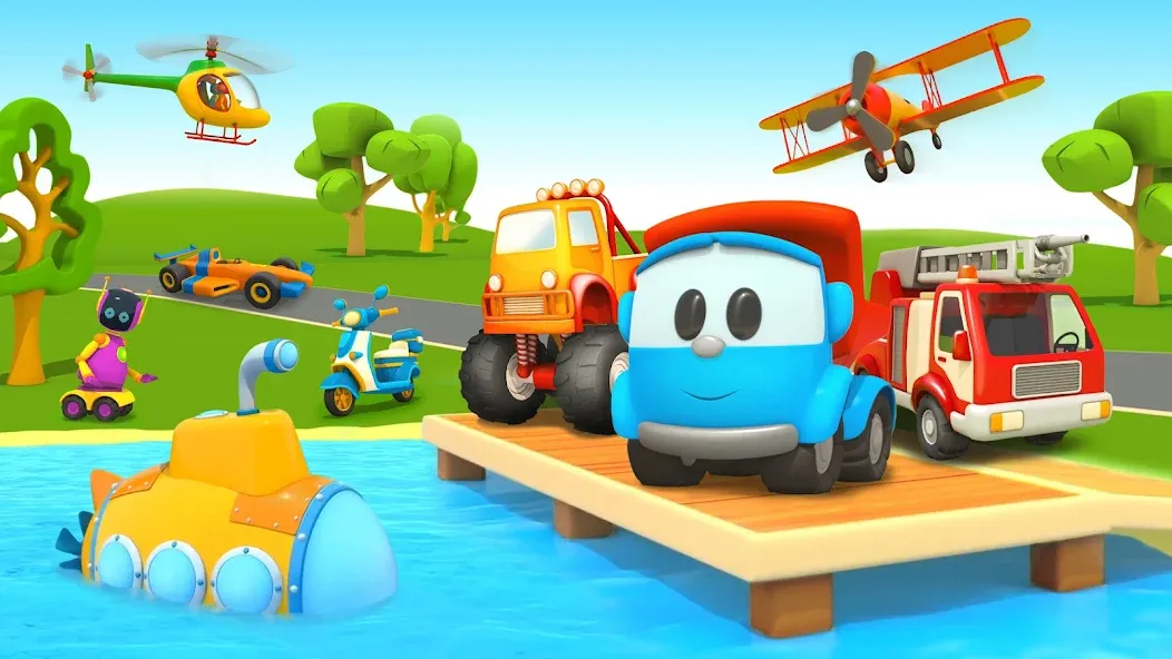Download Leo 2: Puzzles & Cars for Kids [MOD Unlocked] latest version 0.7.1 for Android
