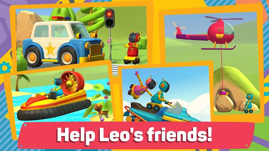 Download Leo 2: Puzzles & Cars for Kids [MOD Unlocked] latest version 0.7.1 for Android