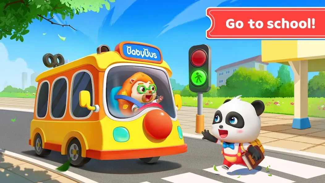 Download Baby Panda's School Bus [MOD MegaMod] latest version 2.3.3 for Android