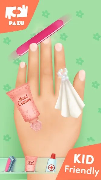 Download Girls Nail Salon - Kids Games [MOD Unlimited money] latest version 1.3.2 for Android
