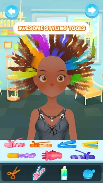 Download Hair salon games : Hairdresser [MOD Unlimited money] latest version 1.4.9 for Android