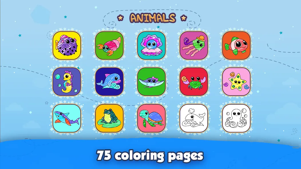 Download Kids Coloring Book for toddler [MOD Unlimited money] latest version 2.6.6 for Android