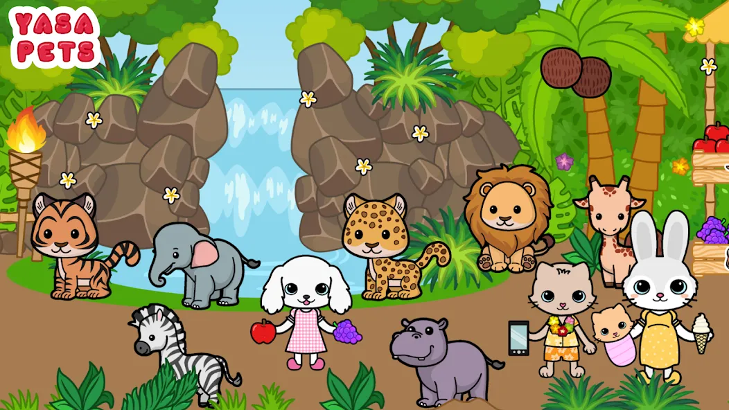 Download Yasa Pets Island [MOD Unlimited money] latest version 1.1.5 for Android