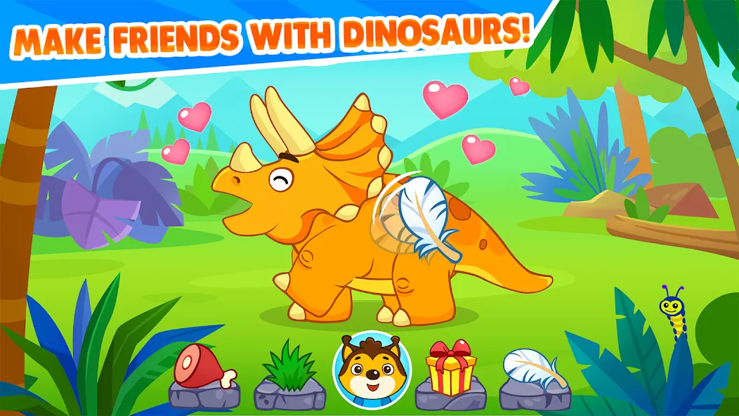 Download Dinosaur games for toddlers [MOD MegaMod] latest version 1.9.2 for Android