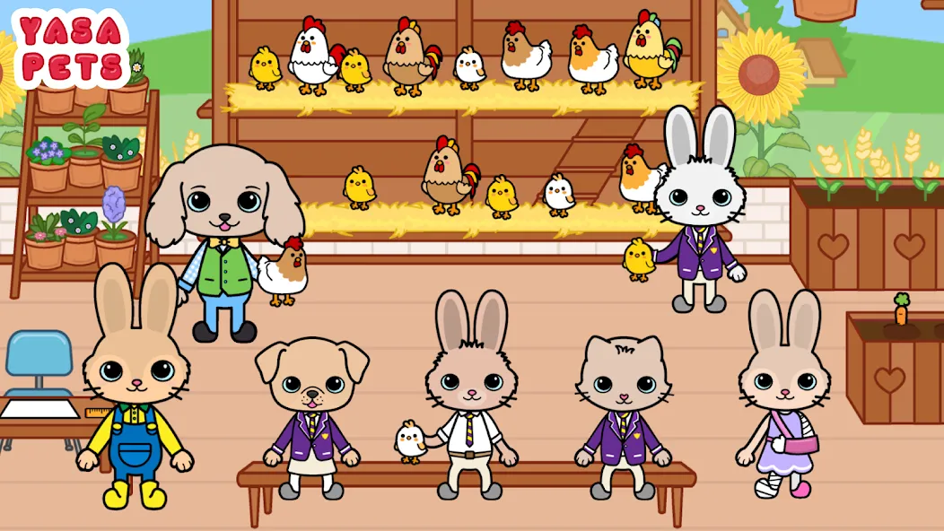 Download Yasa Pets Farm [MOD Unlimited money] latest version 2.7.8 for Android