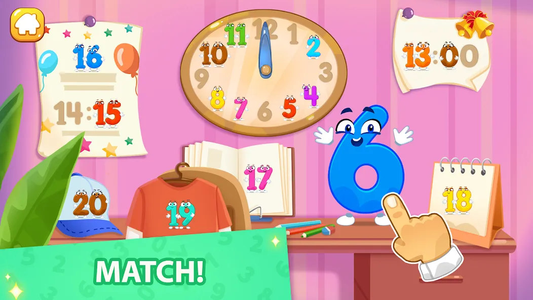 Download Numbers for kid Learn to count [MOD MegaMod] latest version 0.3.4 for Android