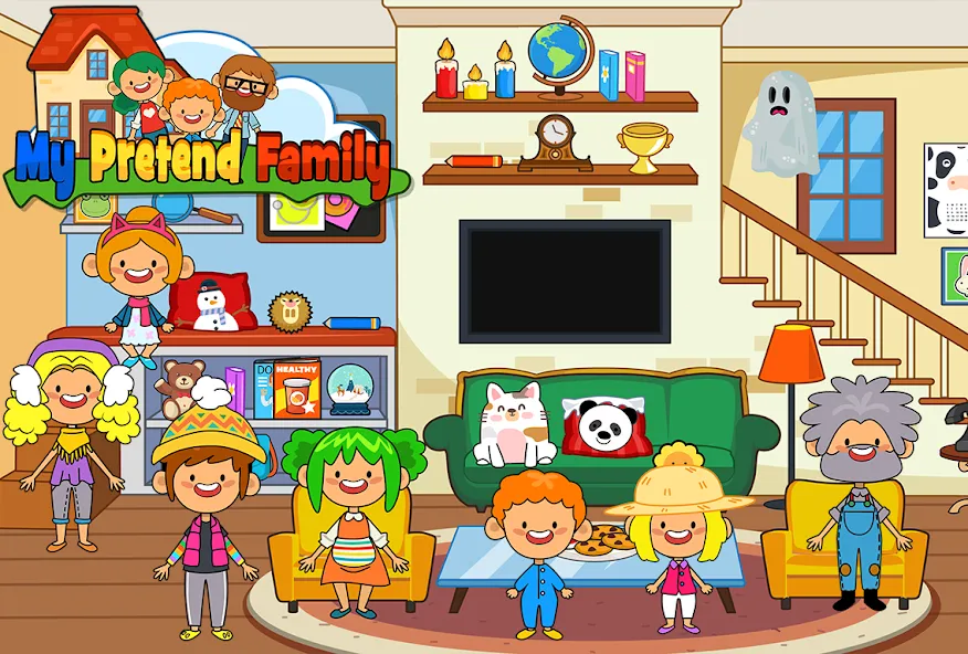 Download My Pretend Home & Family Town [MOD Unlimited coins] latest version 2.5.2 for Android