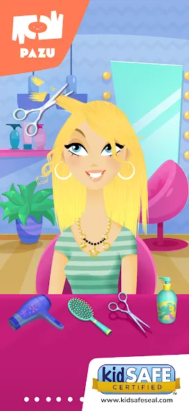 Download Girls Hair Salon [MOD MegaMod] latest version 0.5.6 for Android