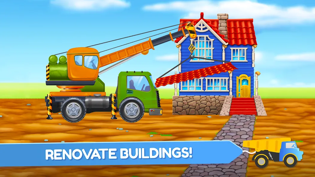 Download Build a House: Building Trucks [MOD Unlocked] latest version 0.6.1 for Android