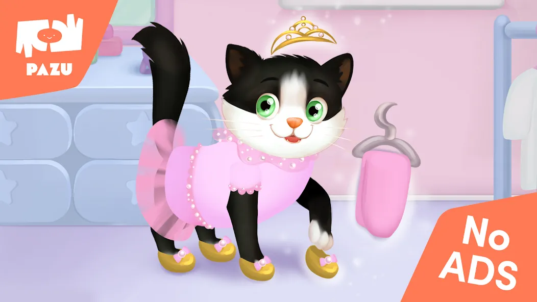 Download Cat game - Pet Care & Dress up [MOD Unlocked] latest version 2.2.9 for Android