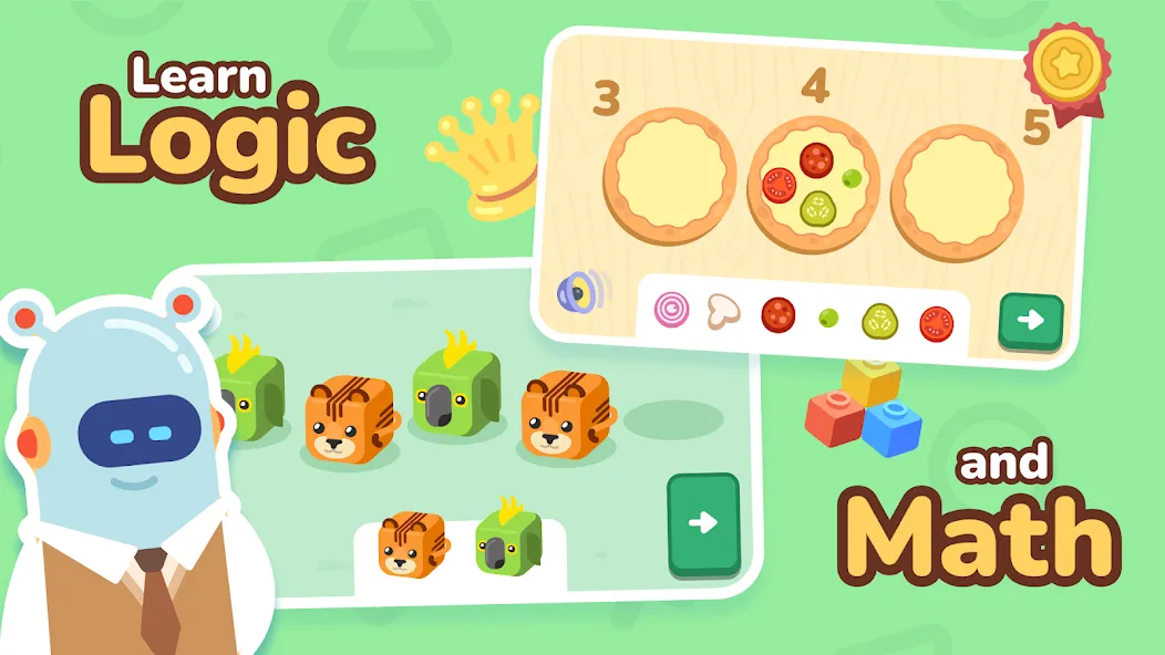 Download LogicLike: Fun learning games [MOD Unlocked] latest version 0.1.2 for Android