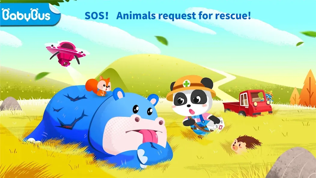 Download Baby Panda: Care for animals [MOD Unlimited coins] latest version 0.5.6 for Android