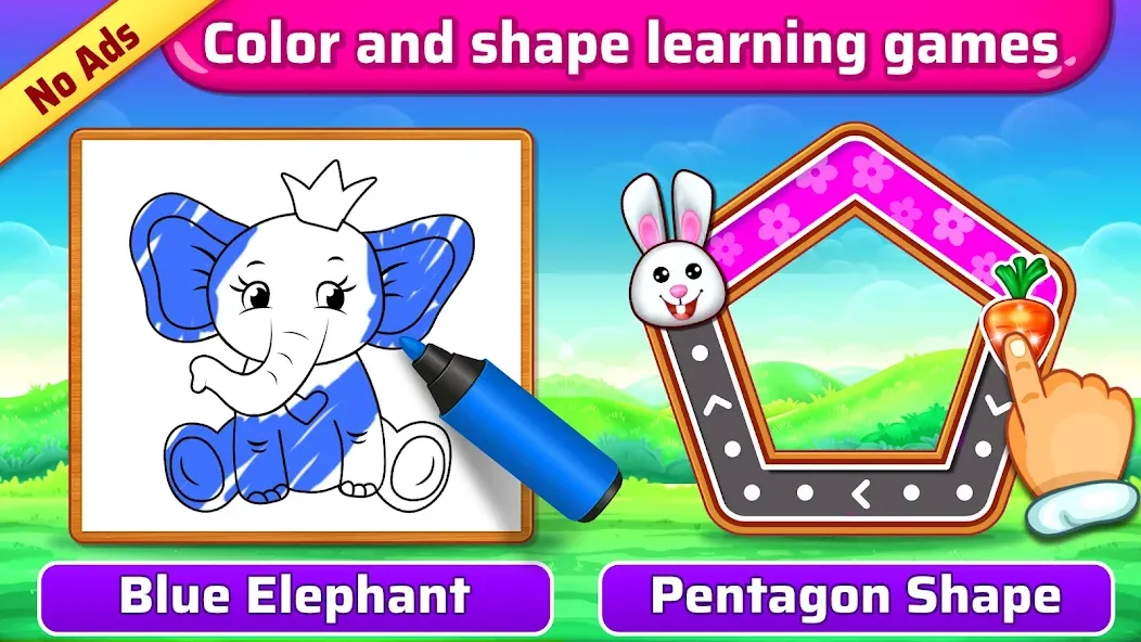 Download Color Kids: Coloring Games [MOD Menu] latest version 1.9.5 for Android