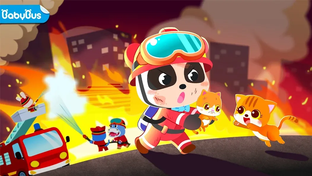 Download Baby Panda's Fire Safety [MOD Unlocked] latest version 2.7.7 for Android