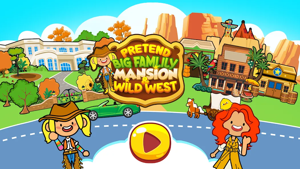 Download My Pretend Family Mansion [MOD Unlimited coins] latest version 0.9.8 for Android