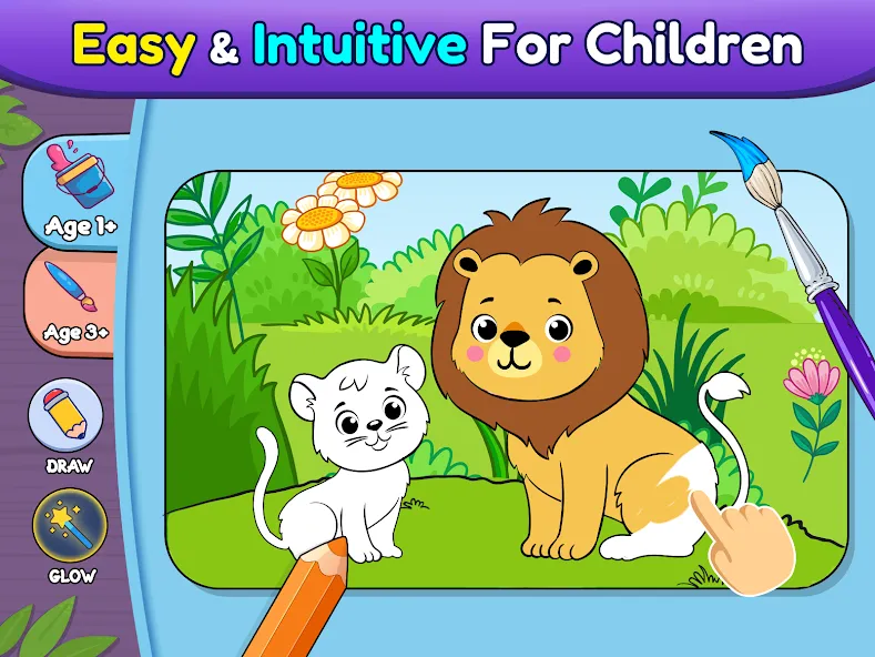 Download Coloring games for kids: 2-5 y [MOD Unlocked] latest version 0.2.5 for Android