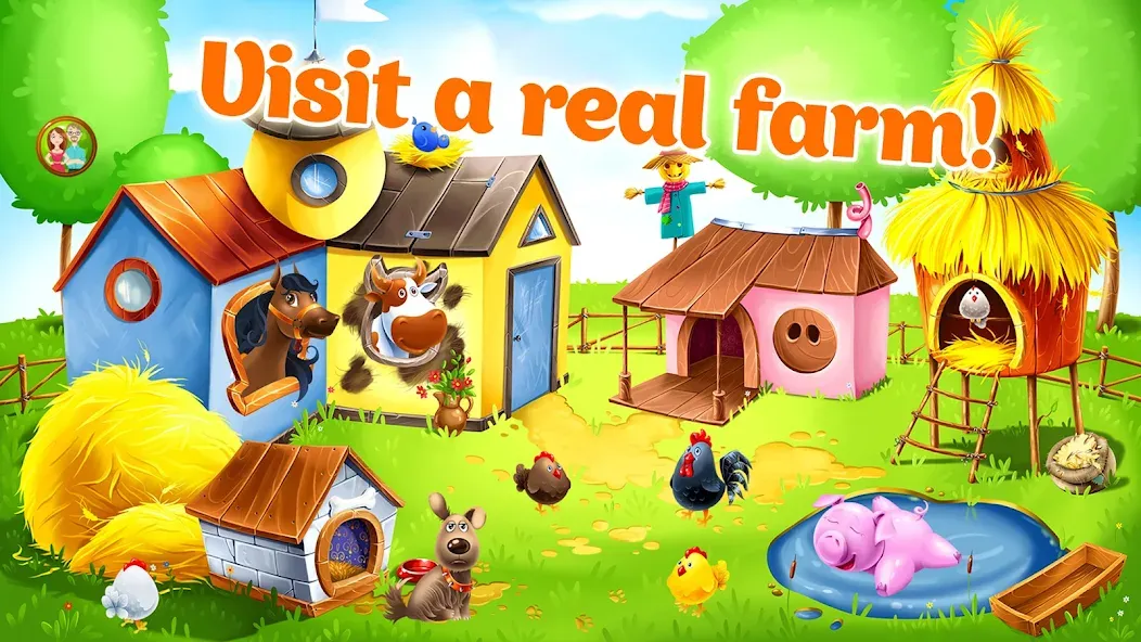 Download Kids Animal Farm Toddler Games [MOD Unlimited Money] Latest Version 0.5.3 for Android
