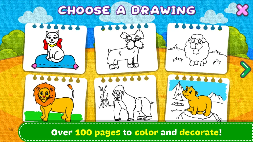 Download Coloring & Learn Animals [MOD MegaMod] latest version 0.2.7 for Android