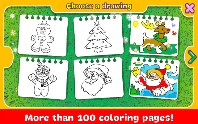 Download Christmas Coloring Book [MOD Unlimited coins] latest version 1.5.9 for Android