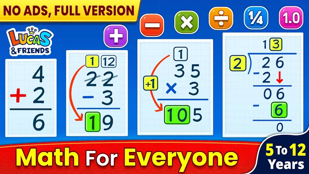 Download Math Games: Math for Kids [MOD Unlimited coins] latest version 1.9.7 for Android