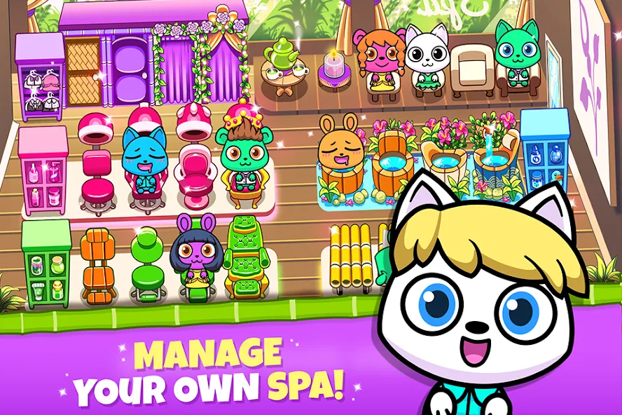 Download Forest Folks: Pet Shop Spa [MOD Unlocked] latest version 1.9.2 for Android