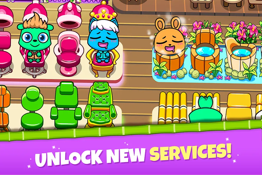 Download Forest Folks: Pet Shop Spa [MOD Unlocked] latest version 1.9.2 for Android