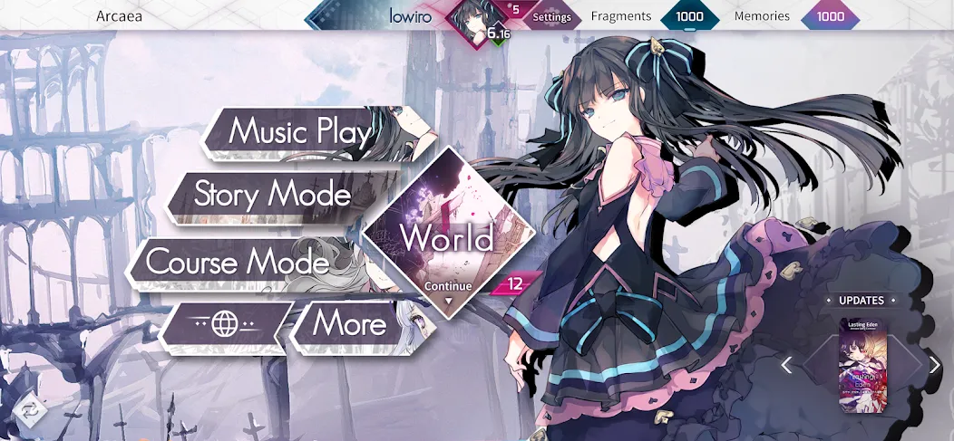 Download Arcaea [MOD Unlocked] latest version 1.9.2 for Android