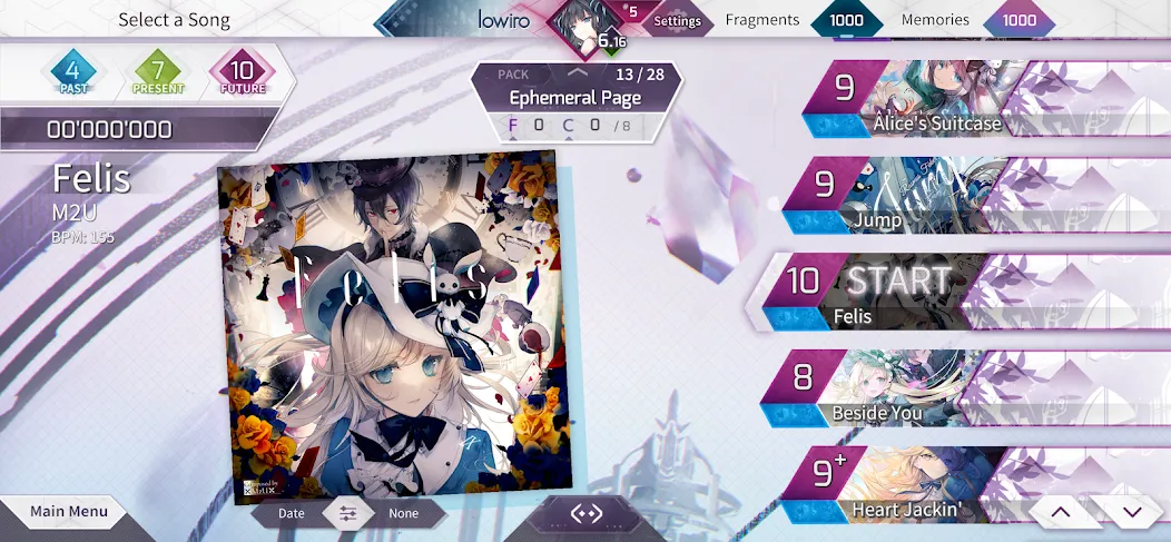 Download Arcaea [MOD Unlocked] latest version 1.9.2 for Android