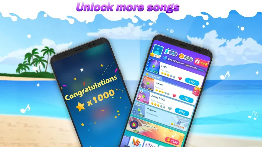 Download Dream Piano [MOD Unlimited coins] latest version 1.6.3 for Android