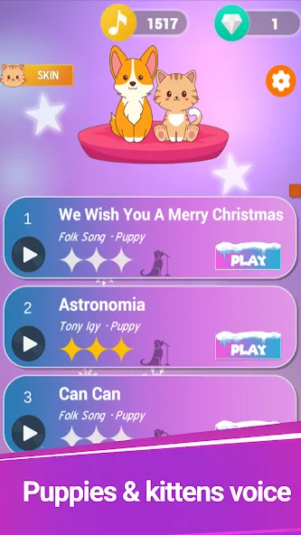 Download Cat Dog Music Voice [MOD Unlimited coins] latest version 0.6.4 for Android