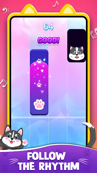 Download Catch Tiles: Piano Game [MOD Unlimited coins] latest version 2.5.3 for Android