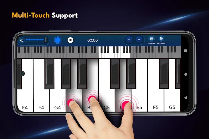Download Real Piano Keyboard [MOD Unlimited money] latest version 1.4.6 for Android