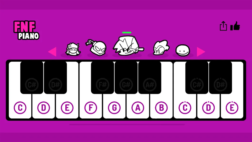 Download FNF Piano [MOD Unlimited coins] latest version 1.4.1 for Android