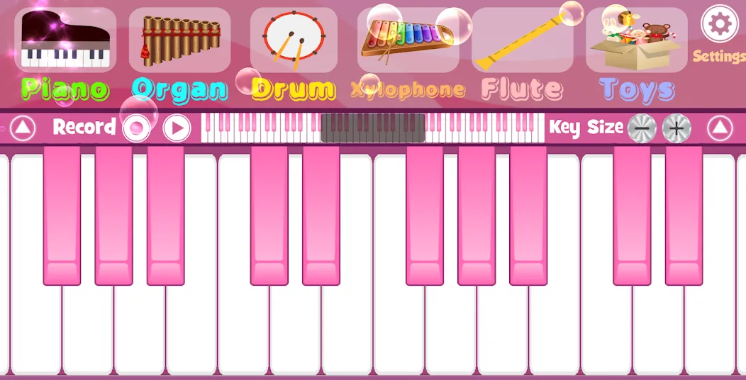 Download Pink Piano [MOD MegaMod] latest version 1.2.9 for Android