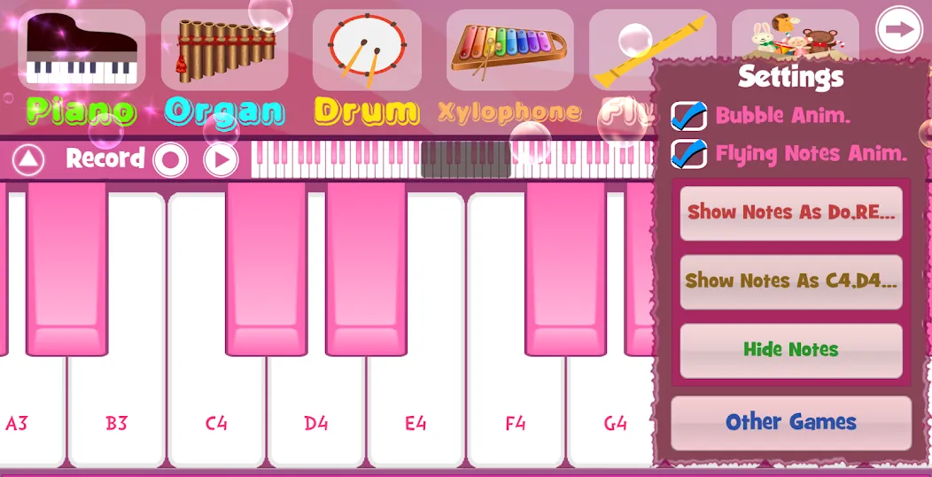 Download Pink Piano [MOD MegaMod] latest version 1.2.9 for Android