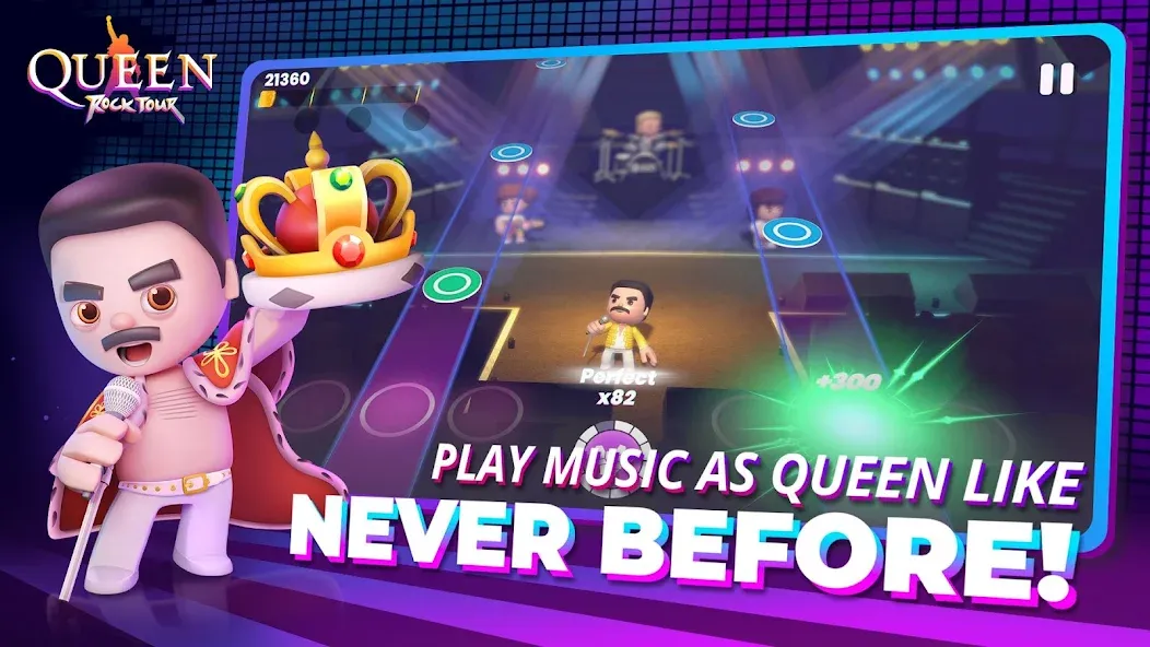 Download Queen: Rock Tour - The Officia [MOD MegaMod] latest version 2.3.4 for Android