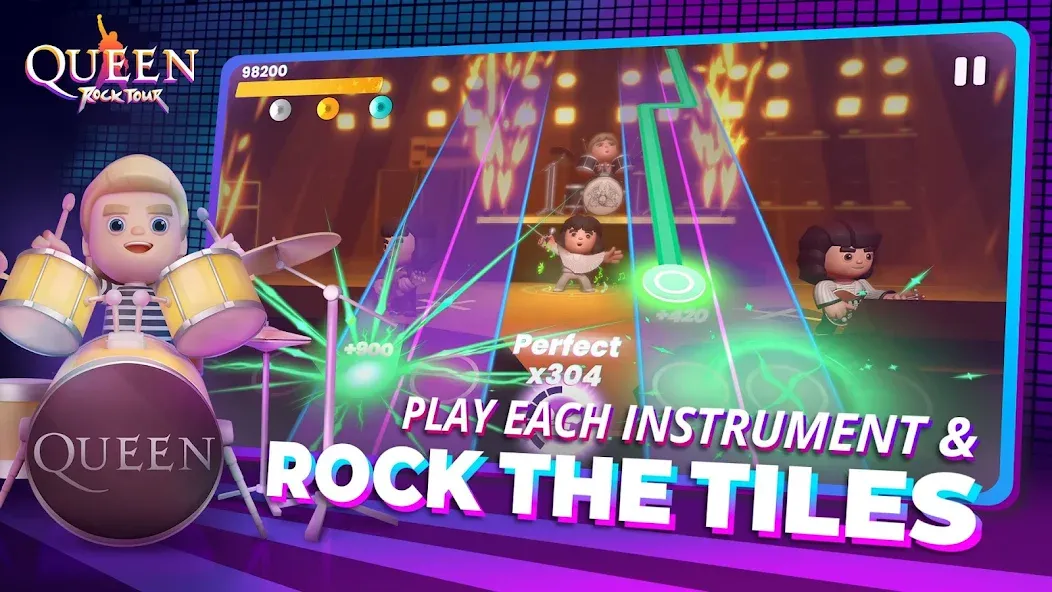 Download Queen: Rock Tour - The Officia [MOD MegaMod] latest version 2.3.4 for Android