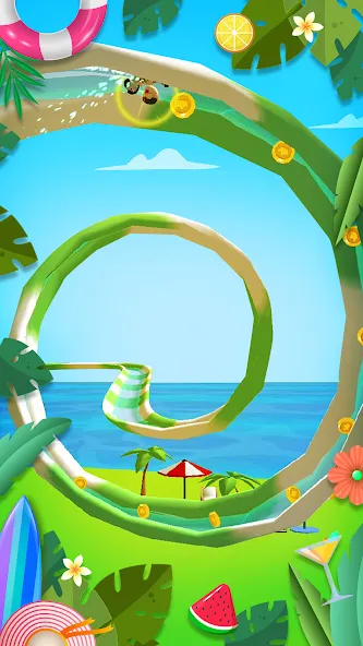 Download Waterpark: Slide Race [MOD Unlocked] latest version 2.4.4 for Android