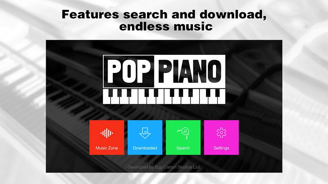 Download Pop Piano [MOD MegaMod] latest version 2.1.8 for Android