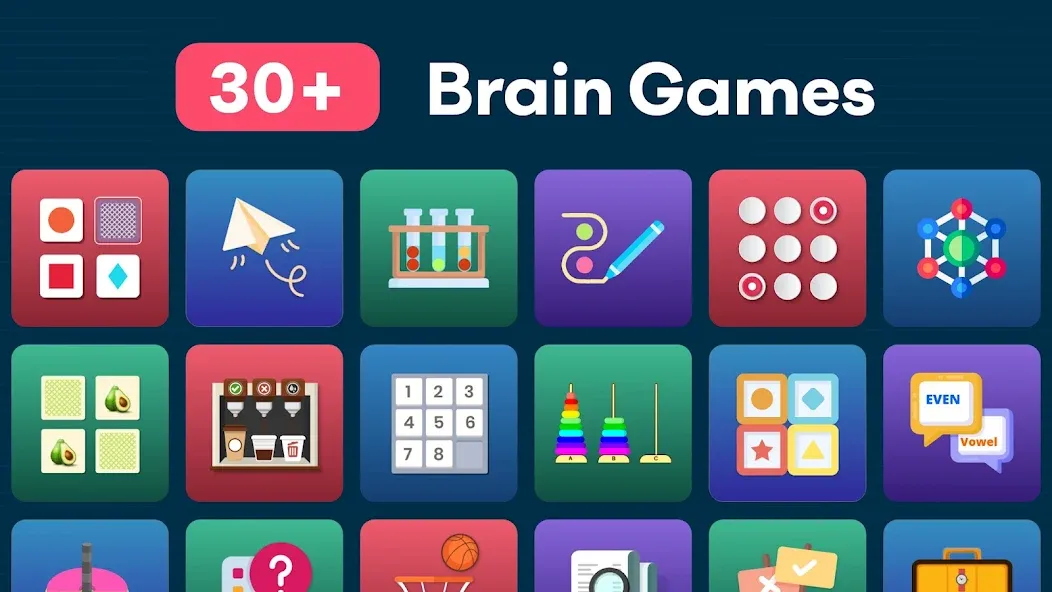 Download Brain Games: Puzzle for adults [MOD Unlocked] latest version 2.3.1 for Android