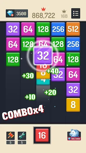 Download Merge Block - 2048 Puzzle [MOD Menu] latest version 1.3.2 for Android