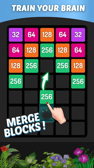 Download X2 Blocks - 2048 Number Game [MOD MegaMod] latest version 2.6.6 for Android