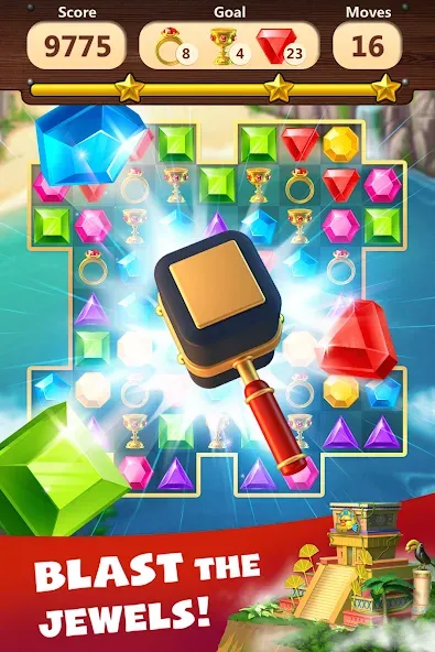 Download Jewels Planet - Match 3 Puzzle [MOD Unlocked] latest version 1.1.1 for Android
