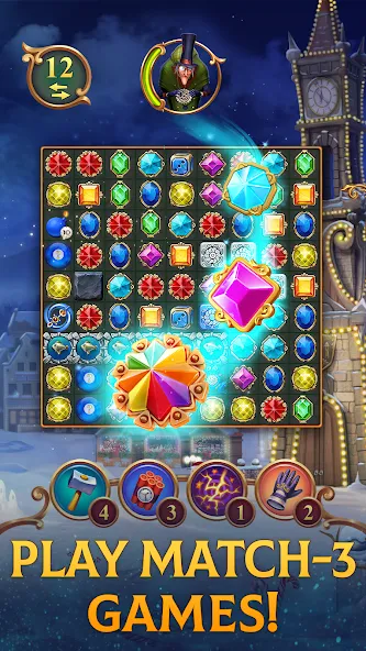 Download Clockmaker: Jewel Match 3 Game [MOD Unlimited coins] latest version 1.1.6 for Android