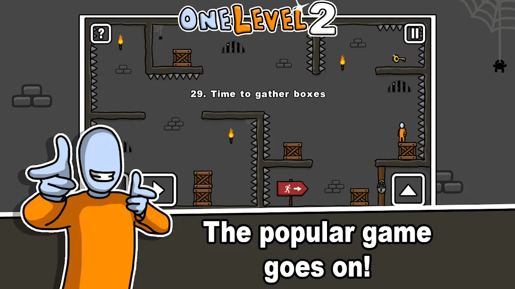 Download One Level 2 Stickman Jailbreak [MOD Menu] latest version 2.8.4 for Android